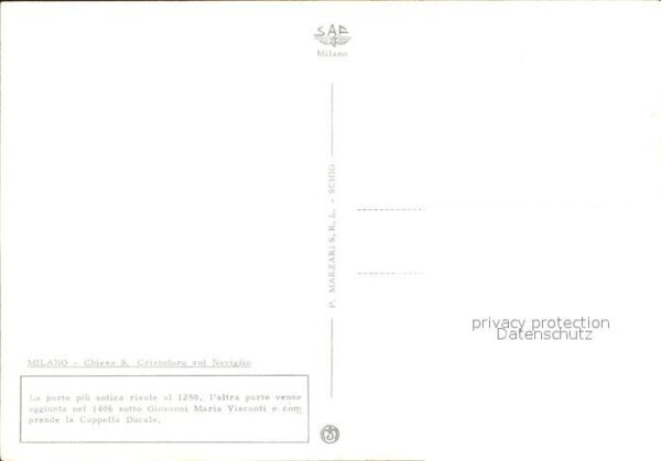 Milano Kirche Christoforo – Bild 2