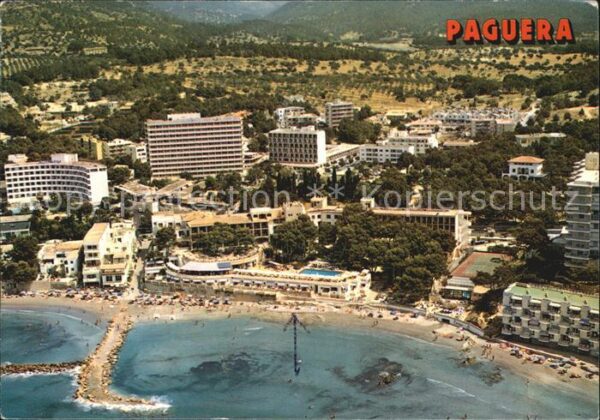 Paguera Mallorca Islas Baleares Luftaufnahme