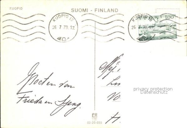 Kuopio Fernsehturm Denkmal Stadtansicht – Bild 2