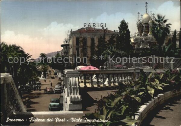Sanremo Viale Imperatrice Blumenriviera