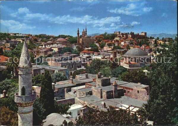 Rhodos Rhodes Aegaeis Altstadt