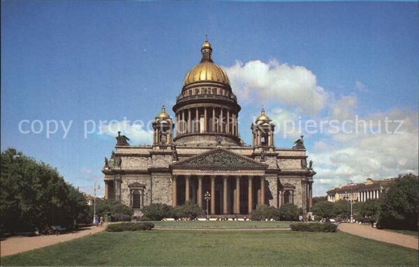St Petersburg Leningrad St Isaacs Cathedral
