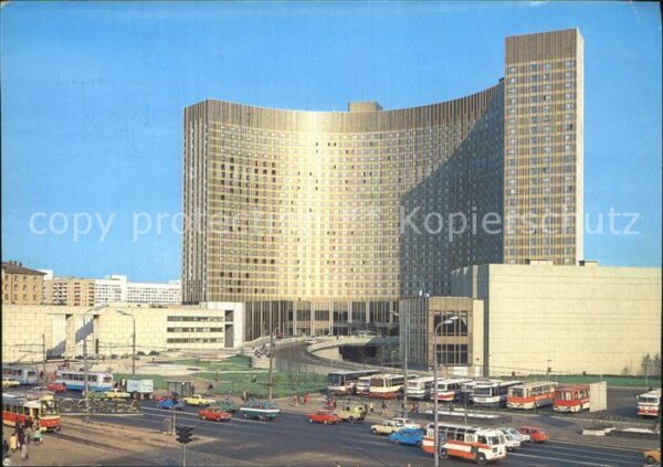 Moscow Moskva Hotel Kosmos
