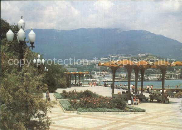 Jalta Yalta Krim Crimea Promenade