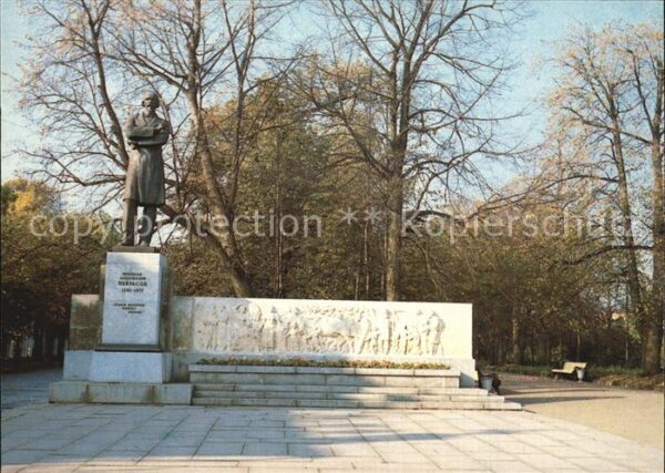 Jaroslawl N. A. Nekrasow Denkmal