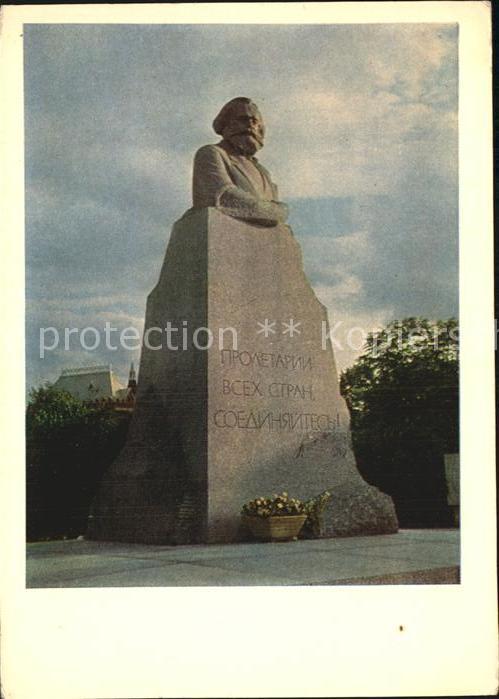 Moscow Moskva Karl-Marx-Denkmal