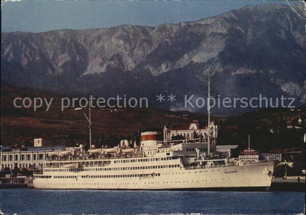 Dampfer Oceanliner Abchasija