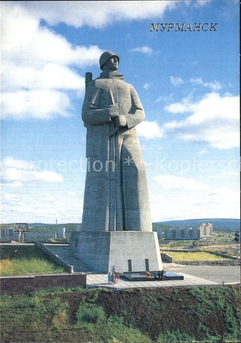 Murmansk To the Defenders of the Soviet Polar Re