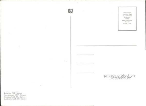 Lettland Latvia Salaca – Bild 2