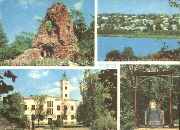 Viljandi Ruine Gebäude Park