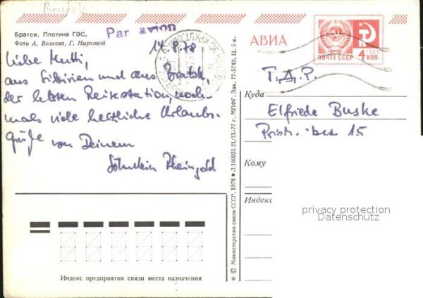 Bratsk Wasserkraftwerk – Bild 2