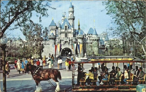 Disneyland Orlando Sleeping Beauty Castle Fantasyland