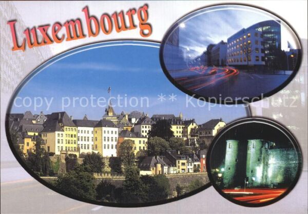 LUXEMBOURG  Luxemburg Ville Haute Bd Royale Les 3 Tours