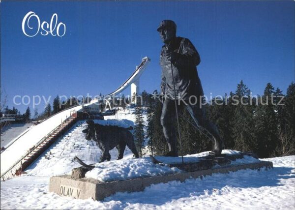 Oslo Norwegen Homenkollen ski jump