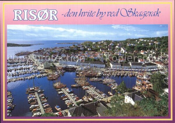 Risor Den hvite by ved Skagerak