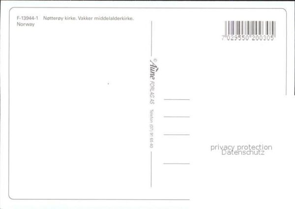 Notteroy Vakker middelalderkirke – Bild 2