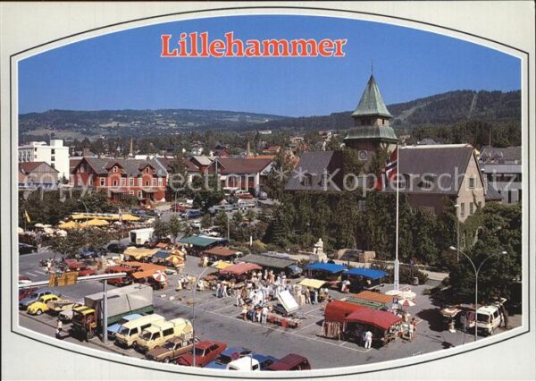 Lillehammer OL byen ved Mjosa
