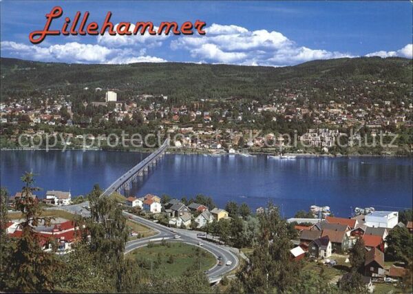 Lillehammer OL byen ved Mjosa