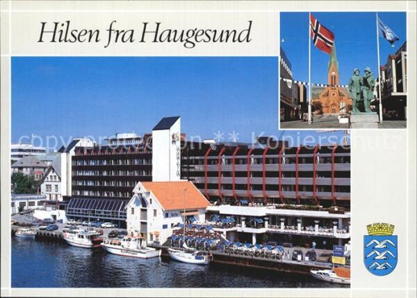 Haugesund Hafenpartie Kirche