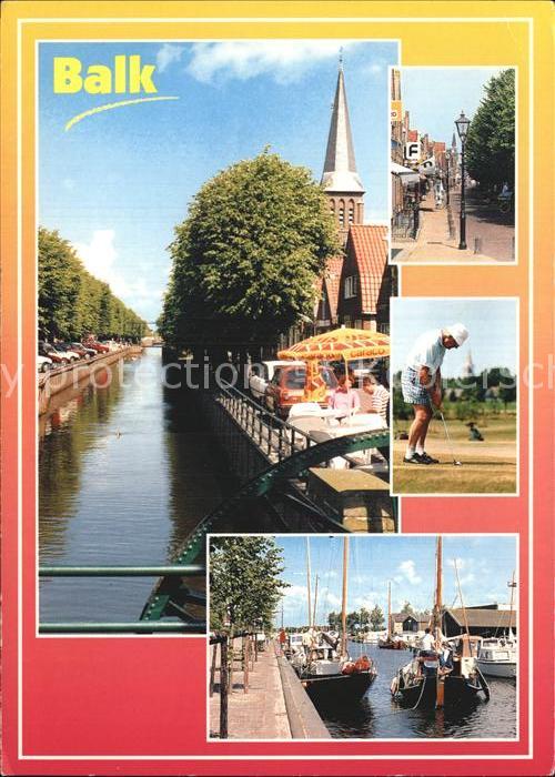Balk Kanal Strassenpartie Golf Bootshafen