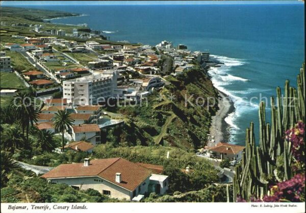 Bajamar Tenerife Fliegeraufnahme