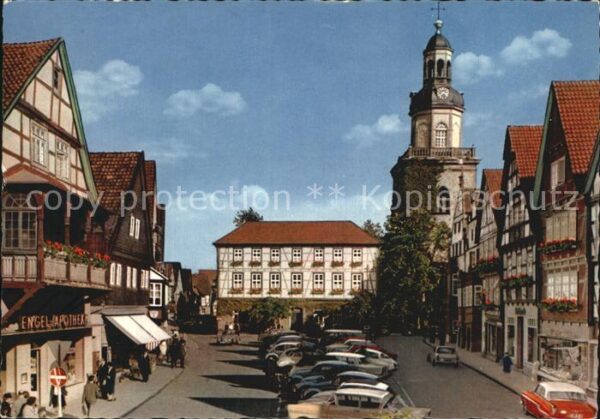 Rinteln Marktplatz mit Kirche