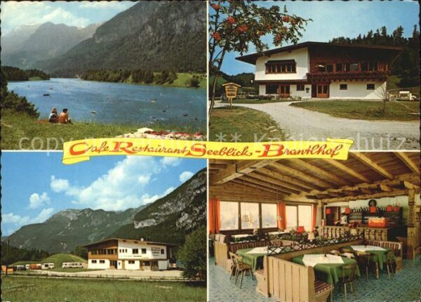Kramsach Moosen Cafe-Restaurant Seeblick Brantlh