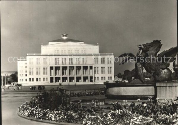 Leipzig Opernhaus am Karl Marx Platz