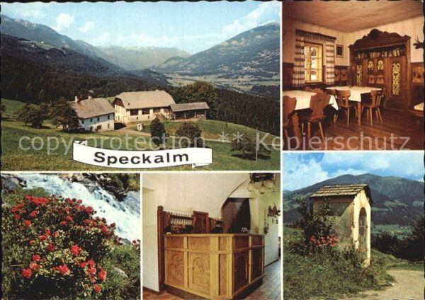 Greifenburg Ausflugsgaststätte Speckalm Gaststube T