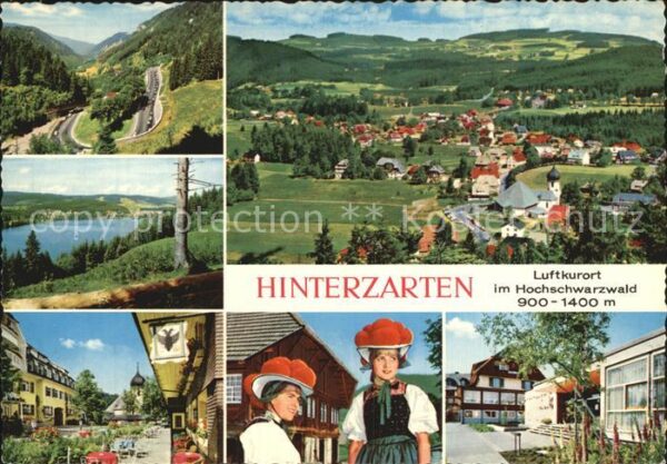 Hinterzarten Höllentalstr Panorama Titisee Dorfmotiv