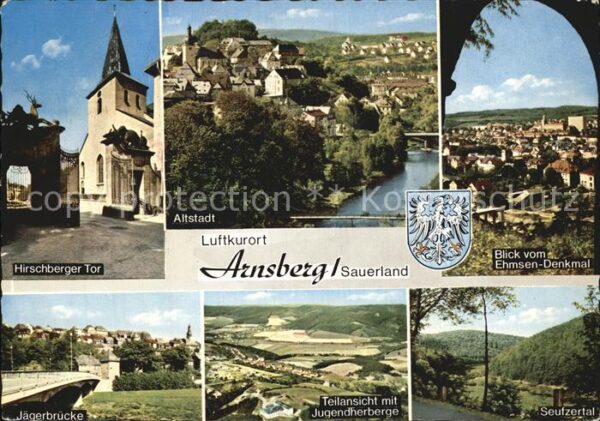 Arnsberg Westfalen Hirschberger Tor Altstadt Stadtblick Jä