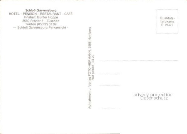 Zueschen Fritzlar Schloss Garvenburg Hotel Restaurant – Bild 2