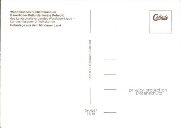 Detmold Westfälisches Freilichtmuseum Hofanlage – Bild 2