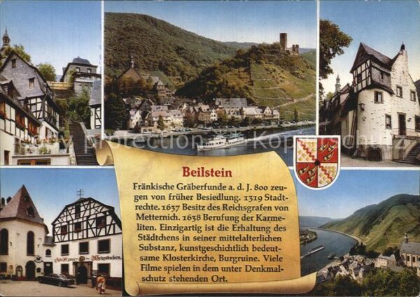 Beilstein Mosel Klosterkirche Burgruine Alte Mosel Wein