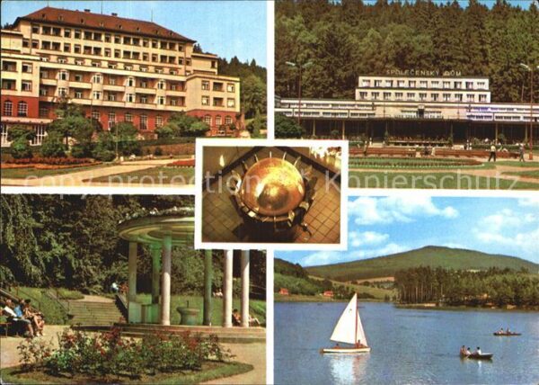 Lazne Luhacovice Palace sanatoriu Spolecensky dum Premen
