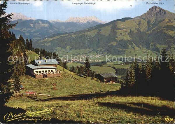 Going Wilden Kaiser Tirol Blattls Berggasthof am Astenberg mit Lo