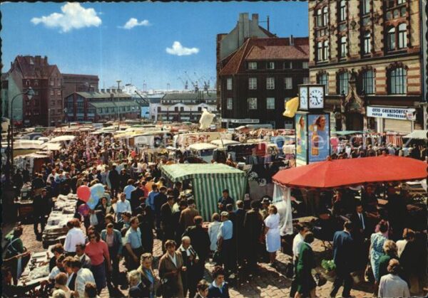 Hamburg St Pauli Fischmarkt