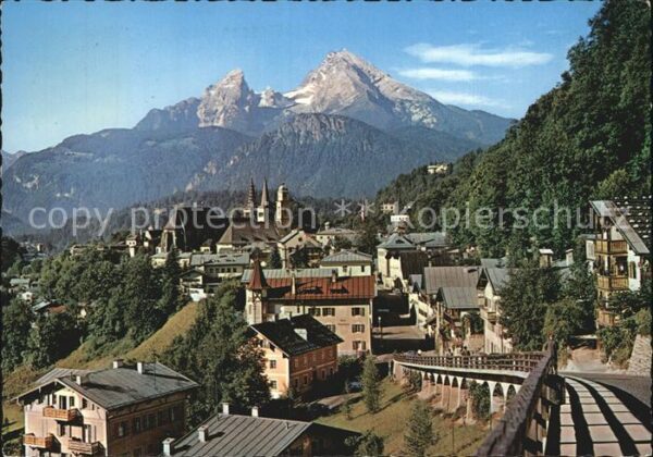 Berchtesgaden mit Watzmann
