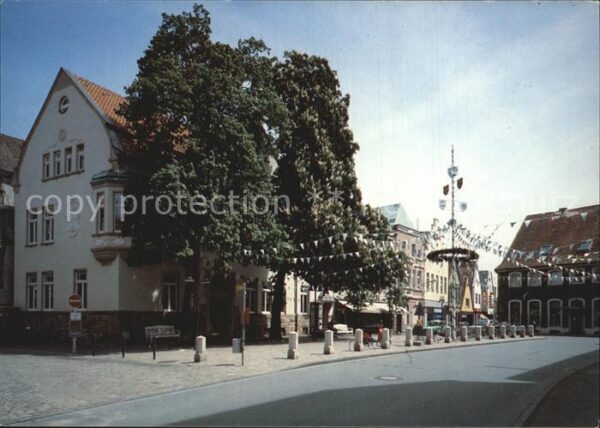 Telgte Warendorf Strassenpartei Maibaum