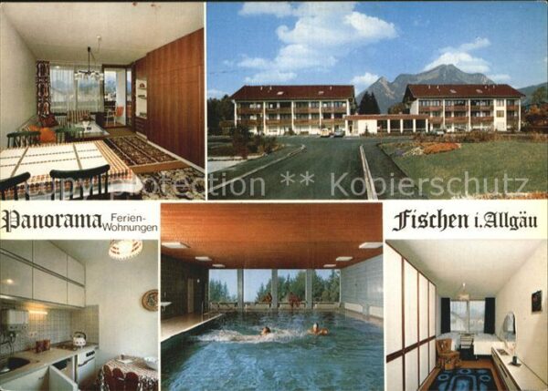 Fischen Allgaeu Panorama Ferienwohnungen Zimmer Küche H