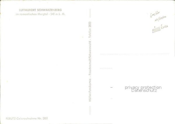 Schwarzenberg Baiersbronn Teilansicht – Bild 2