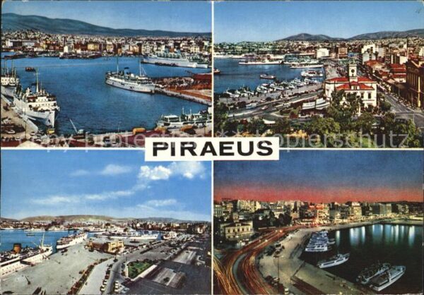Piraeus Hafen Panorama