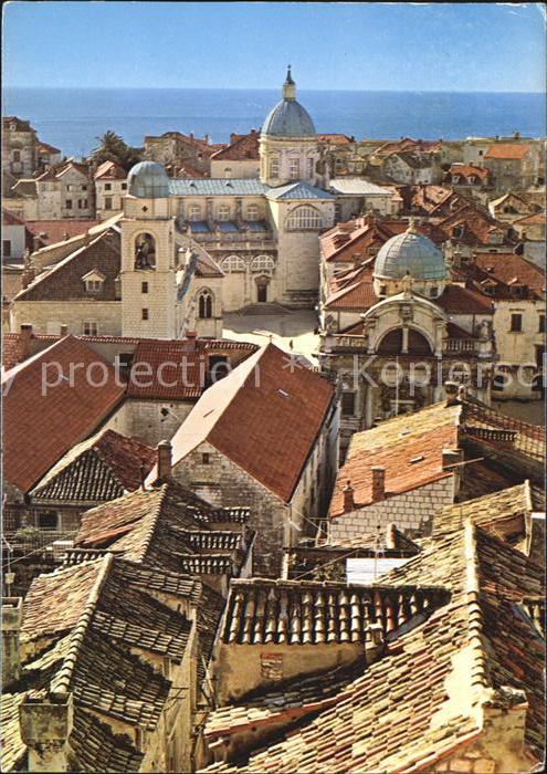 Dubrovnik Ragusa Teilansicht