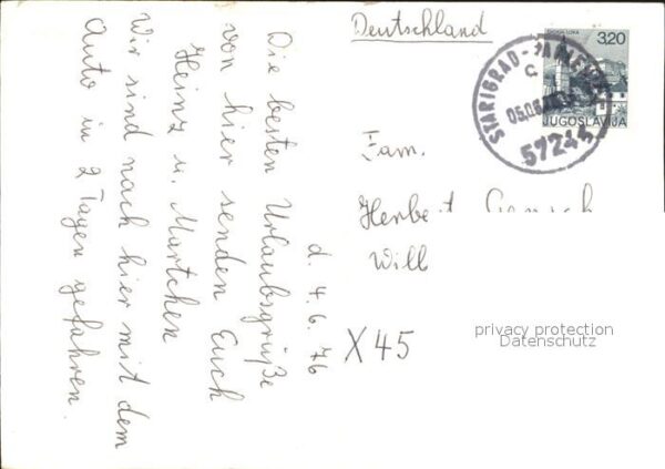 Starigrad Uferstrasse Schiffslandeplatz – Bild 2