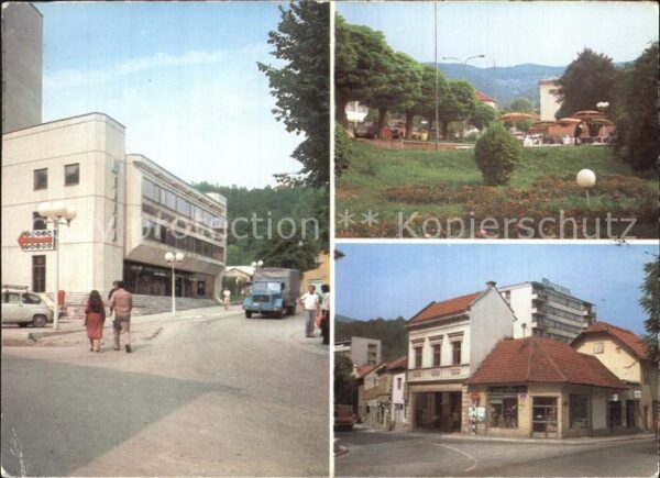 Gorazde Bosnia Teilansichten