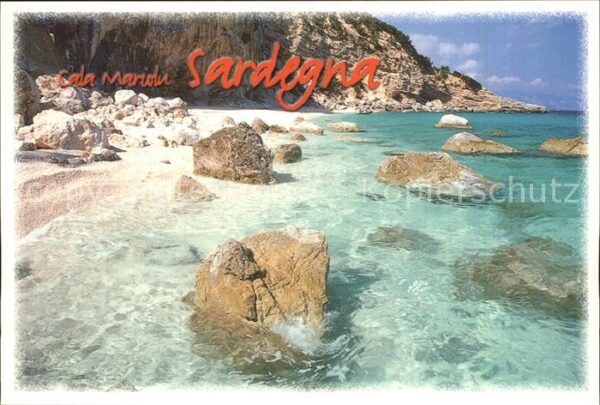 Baunei Spiaggia di Cala Mariolu