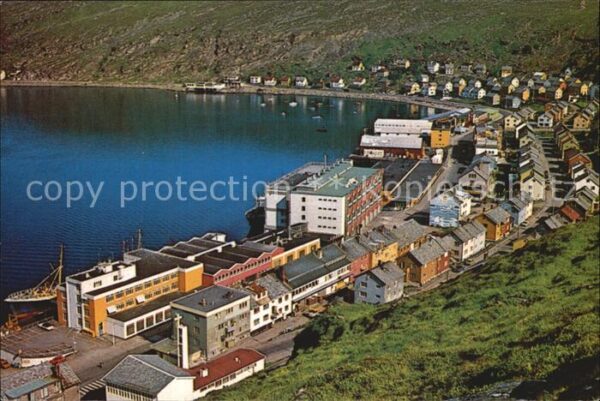 Hammerfest Häuserpartie am Hafen