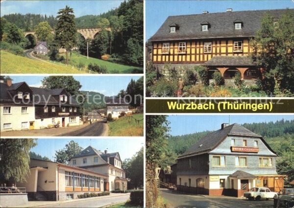 Wurzbach Viadukt Sormitztal Konsum Gaststätte FD