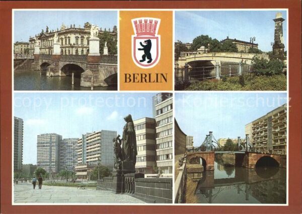 Berlin Marx Engels Brücke Friedrichsbrücke Ger