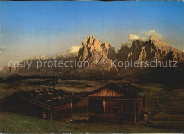 Seiser Alm Dolomiten Langkofel Dolomiten Alpe di Siusi Sasso
